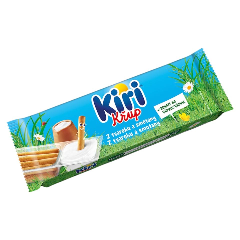 Kiri Křup Spreadable Processed Cheese and Durable Sticks 35 g