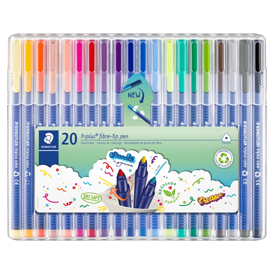 Staedtler Triplus Colour Fibre Pack Of 20