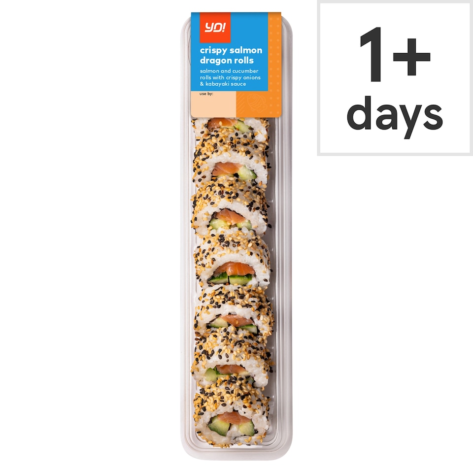 YO! Crispy Salmon Dragon Rolls 202g