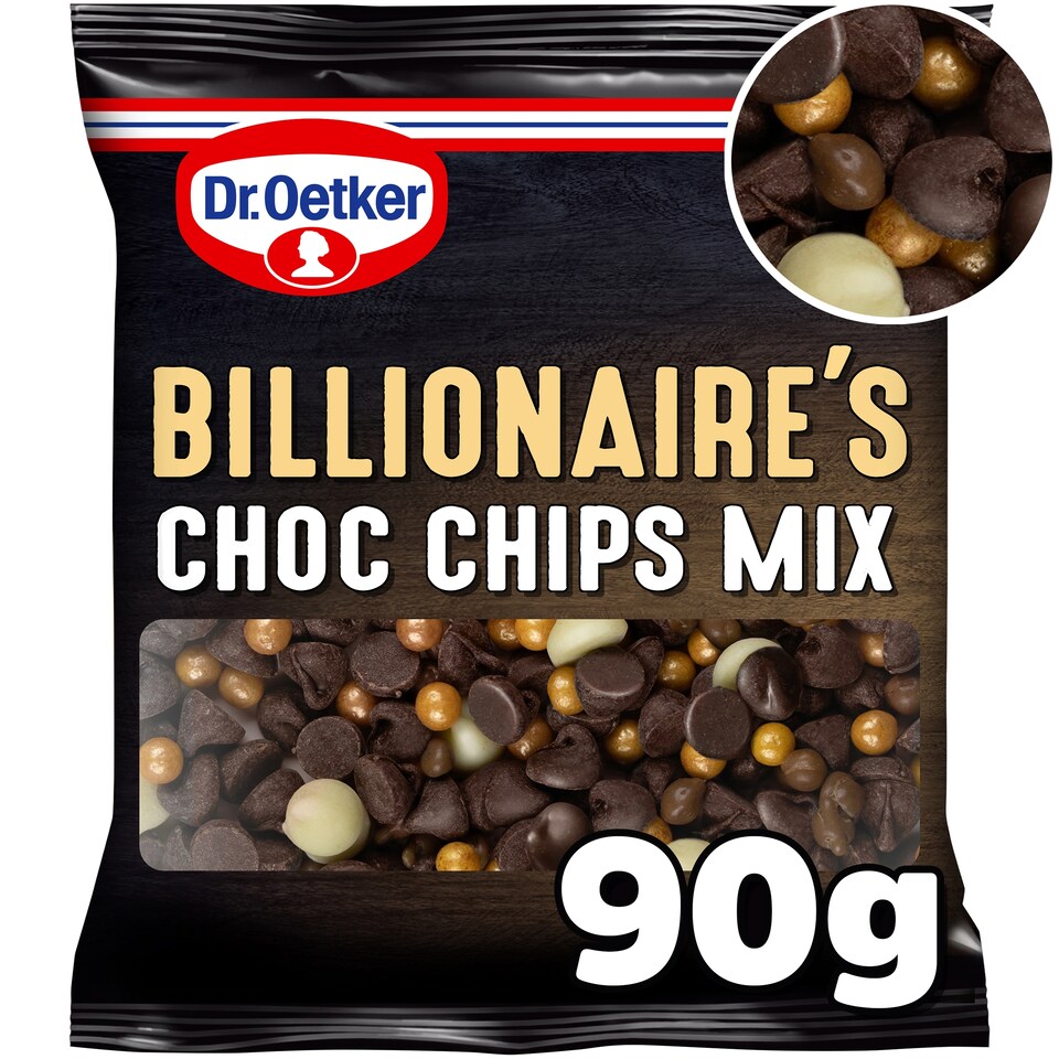 image 1 of Dr. Oetker Billionaire's Choc Chips Mix 90g