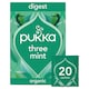 image 1 of Pukka Organic Three Mint Tea With Peppermint for Digestion 20 Herbal Tea Bags 32g