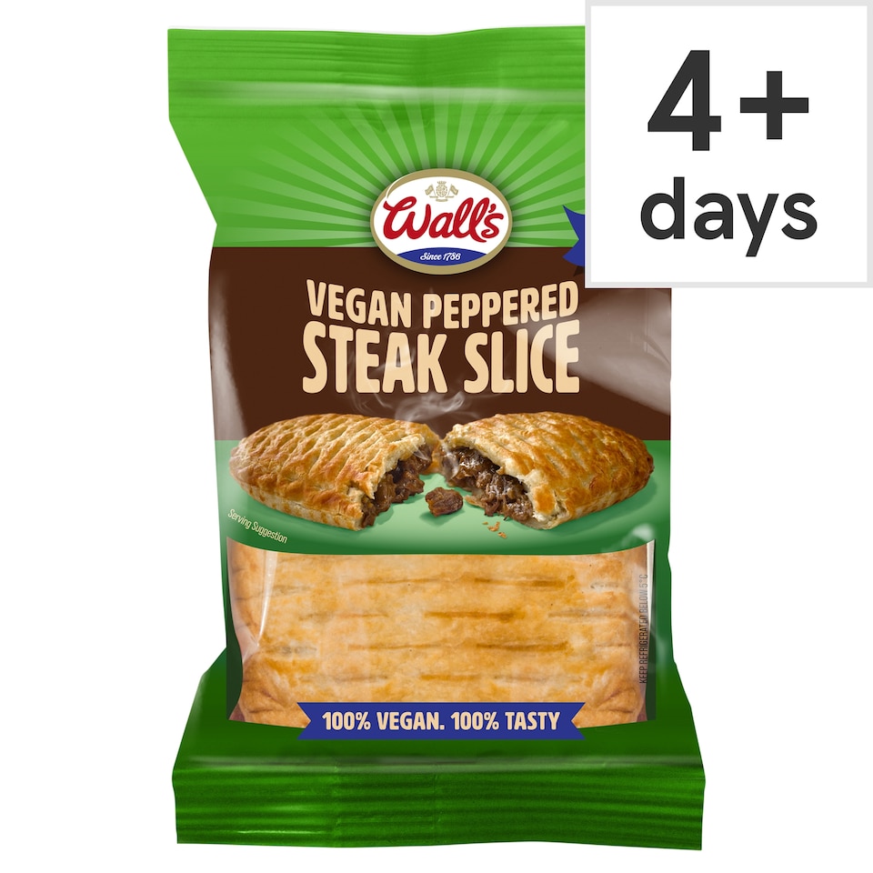 Wall's Vegan Peppered Steak Slice 180g                     