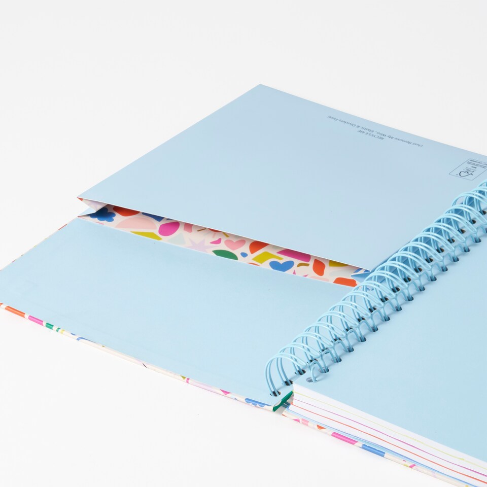 image 1 of Paperchase Terrazzo Cats A4 Notebook