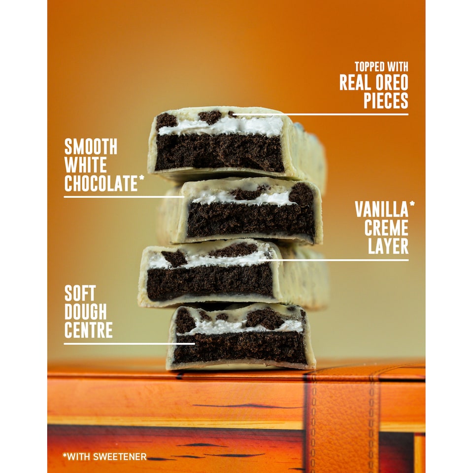 image 1 of Grenade Oreo White Protein Bar - Cocoa & Biscuit 4 x 60g