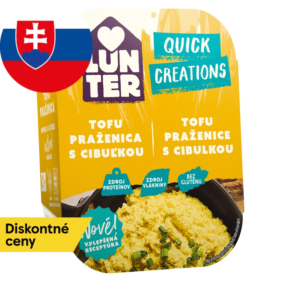 LUNTER Quick Creations tofu Praženica 190 g