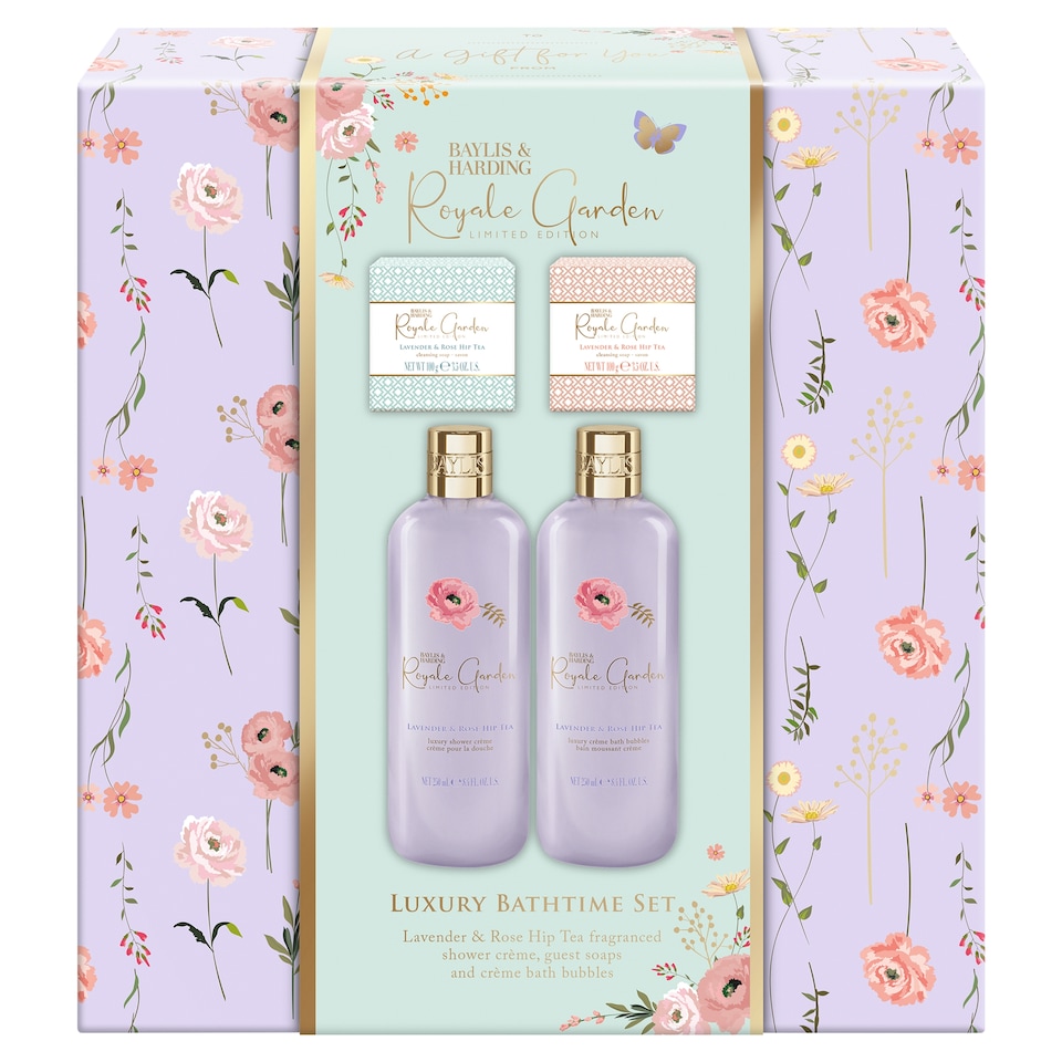 image 1 of Baylis & Harding Royale Garden Luxury Bathtime Gift Set