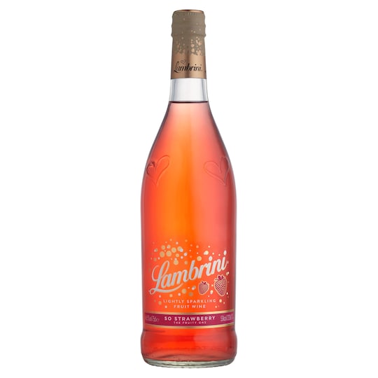 Lambrini Strawberry 75Cl Tesco Groceries
