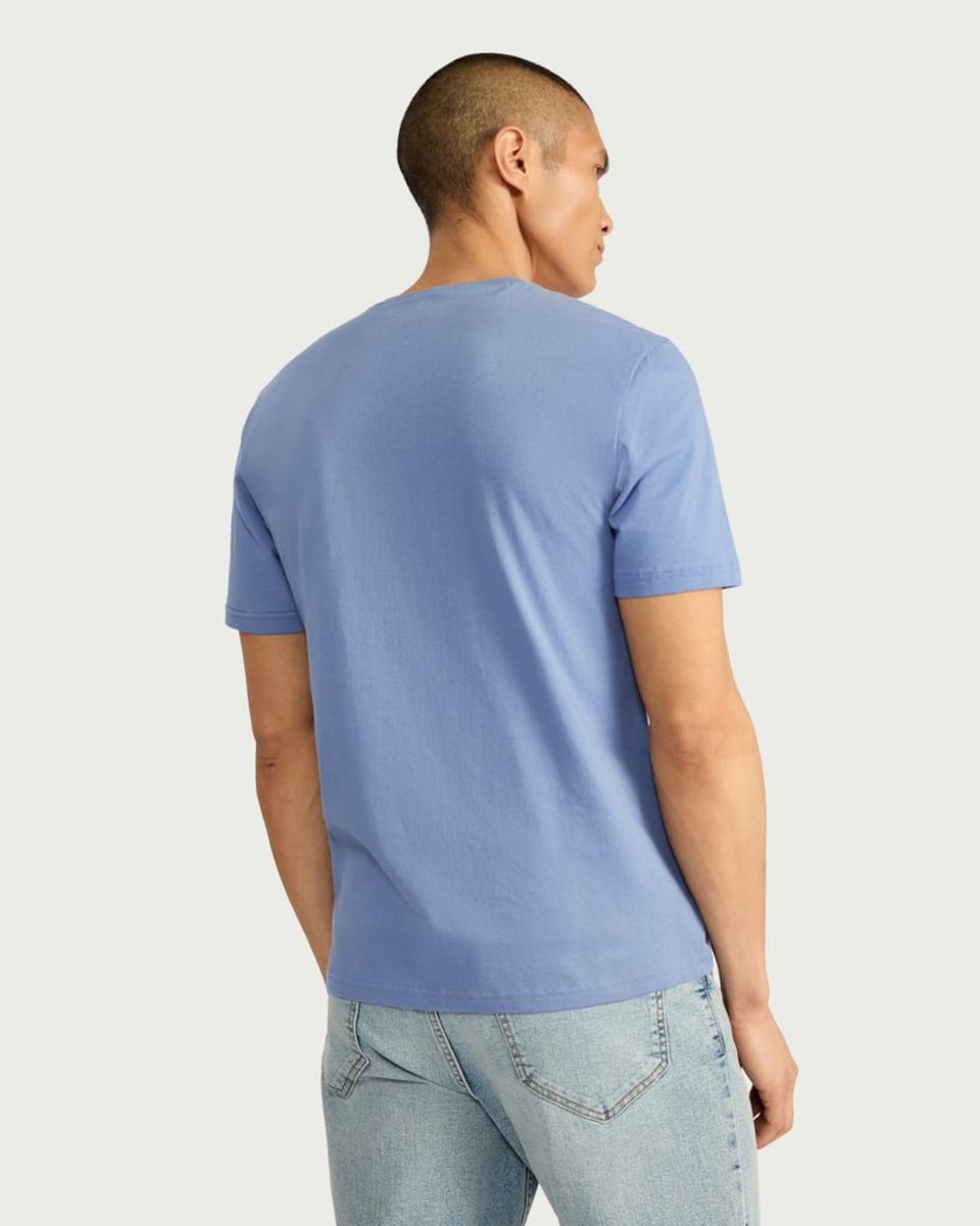image 1 of F&F Pure Cotton Surf Club Print T-Shirt in Blue