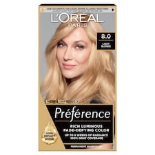 L'Oreal Paris Preference 8 California Light Blonde Permanent Hair Dye