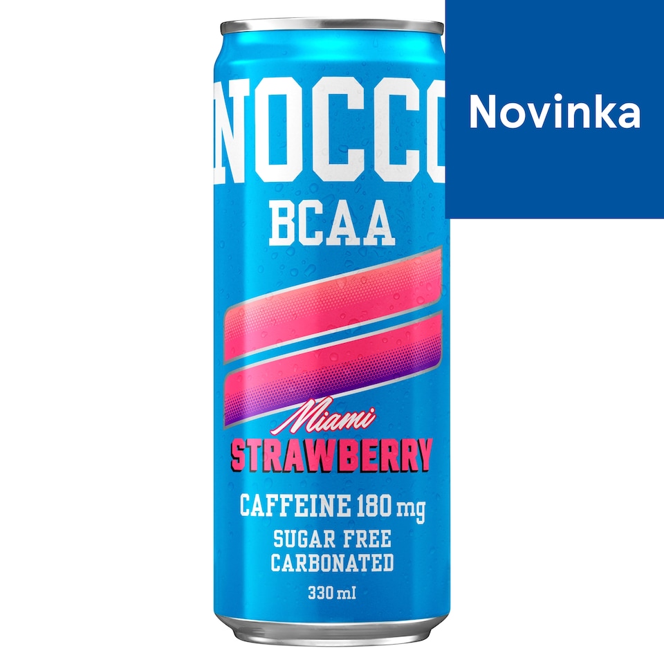 Nocco Miami sýtený nápoj obohatený o BCAA 330 ml