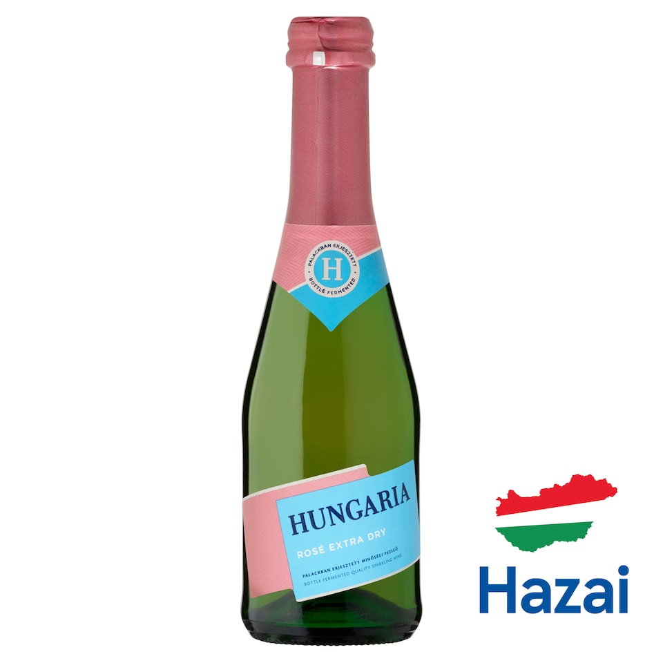 Hungaria különlegesen száraz, rosé minőségi pezsgő 12% 0,2 l