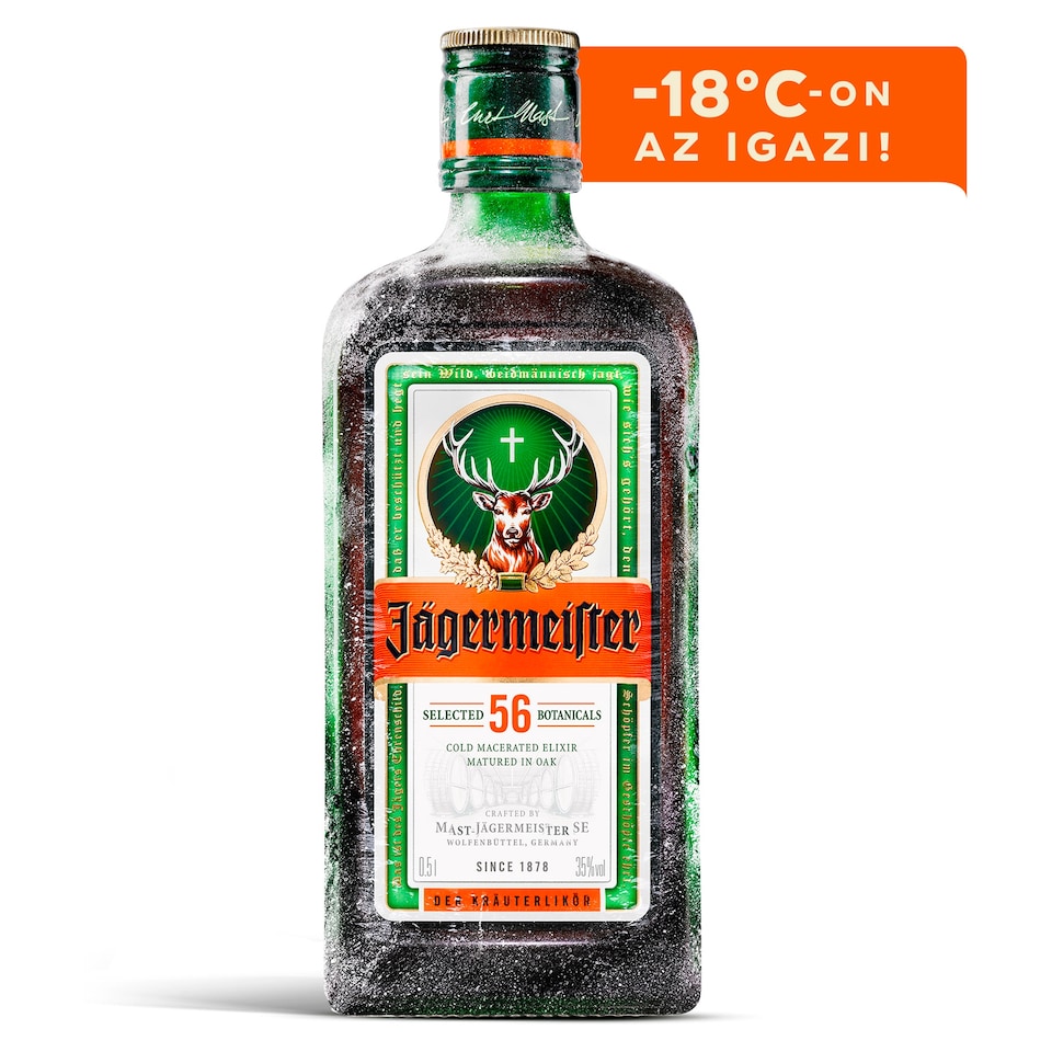 Jägermeister gyógynövénylikőr 35% 500 ml 1. kép