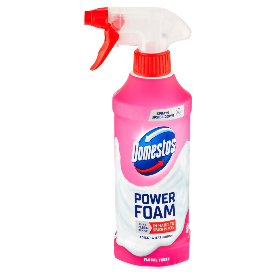 obrázok 1 z Domestos Power Foam čistič toalety Floral Fresh 435 ml