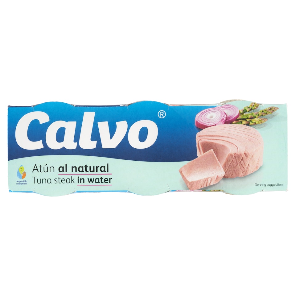 obrázok 1 z Calvo Tuniak vo vlastnej šťave 3 x 80 g