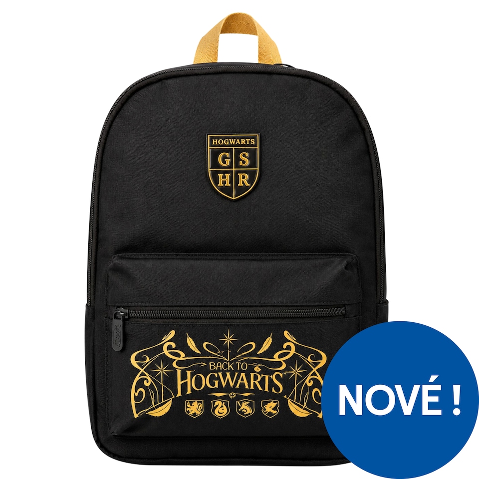 Harry Potter Black & Camel Backpack