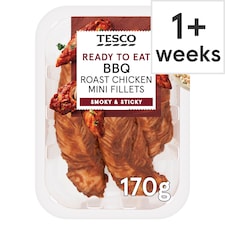 Tesco BBQ Roast Chicken Mini Fillets 170g