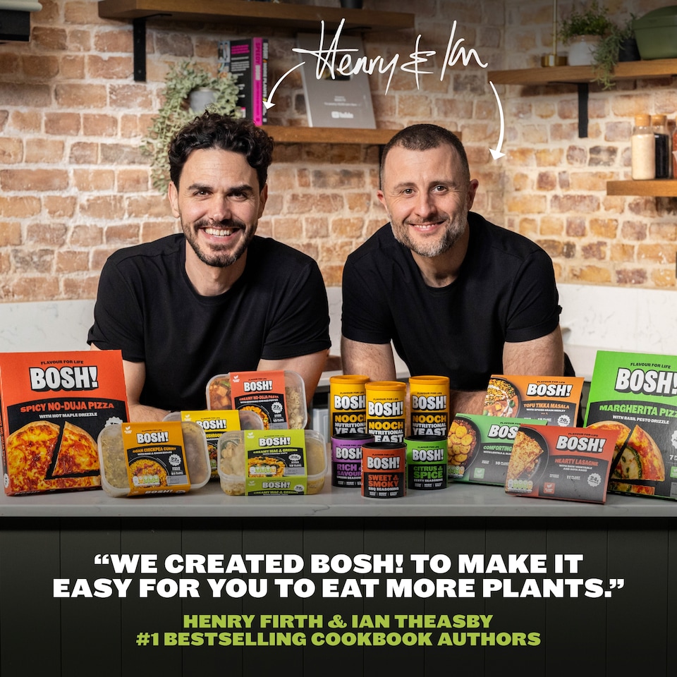 image 1 of BOSH! Hearty Veg Lasagne with Rich Vegetable & Soya Ragu 400g