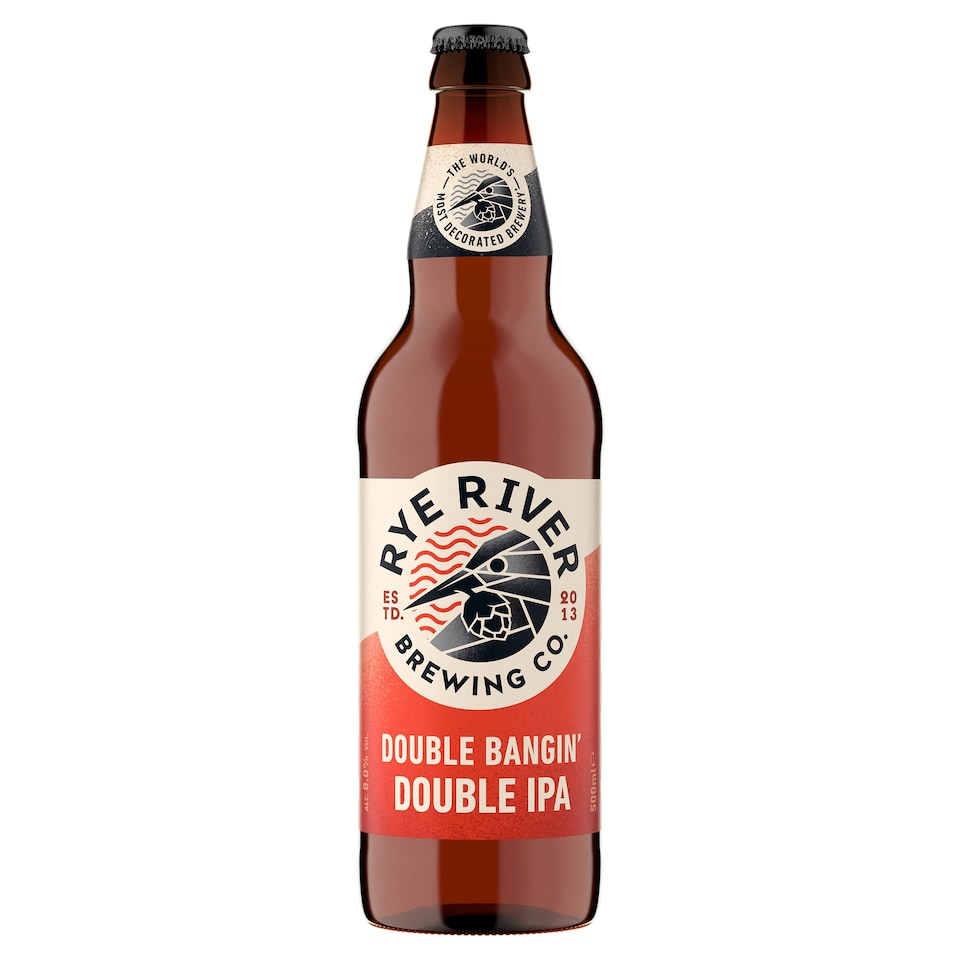 Rye River Double Bangin IPA 500ML