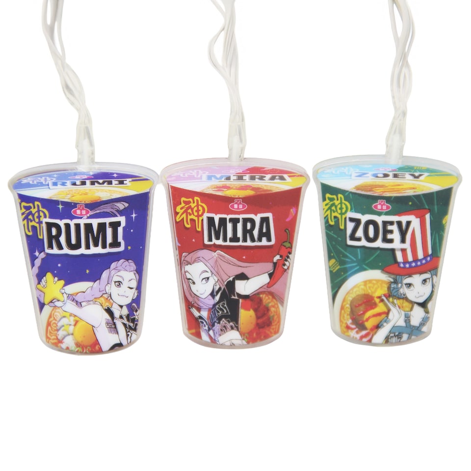 image 1 of K- Pop Demon Hunters LED Ramyeon Ramen Cup Lights