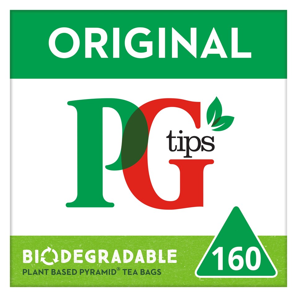 image 1 of Pg Tips Pyramid 160 Tea Bags 464G