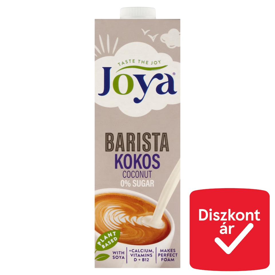 image 1 of Joya Barista UHT Coconut Drink with Soy, Calcium, Vitamins D and B12 1 l