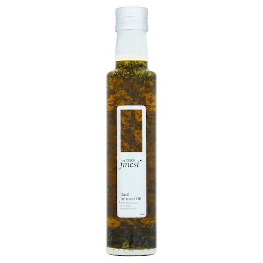 Tesco Finest Oil With Basil For Dipping 250Ml Tesco Groceries