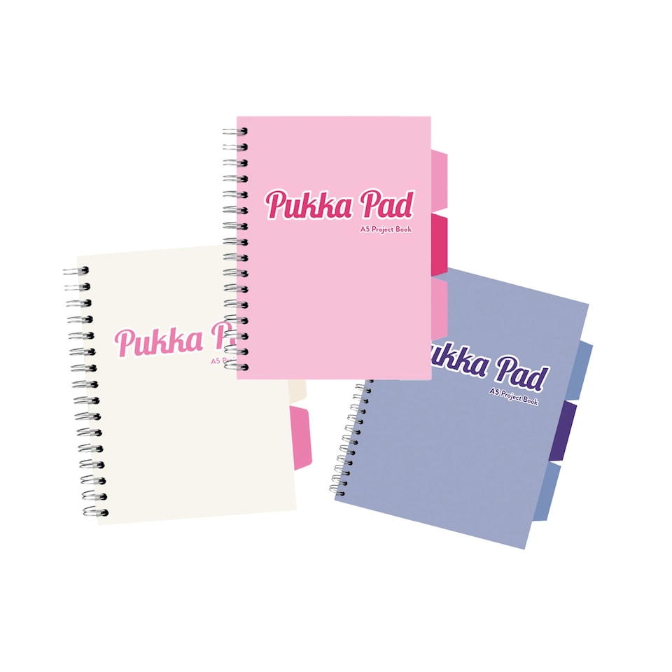 Pukka Pistachio A5 Project Notebook Assorted