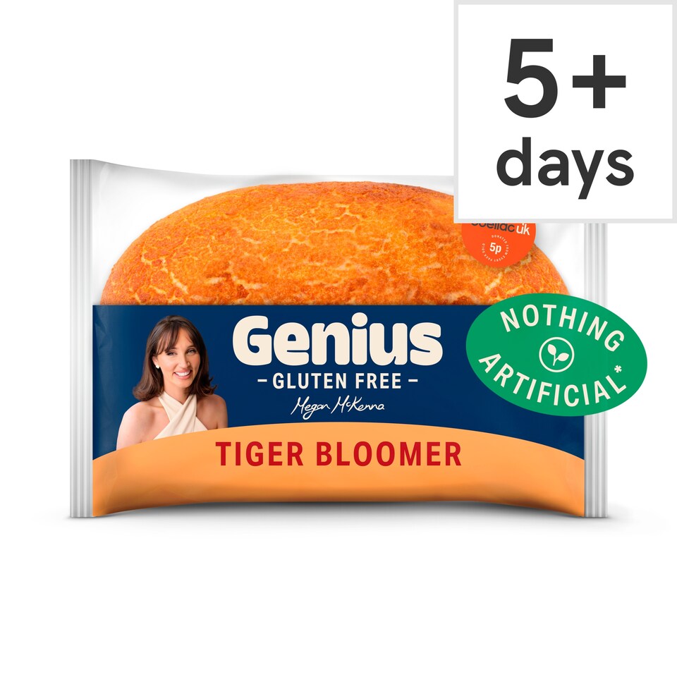 Genius  Gluten Free Naturally Genius Tiger Bloomer 400g