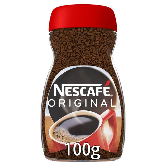 Nescafe Original Instant Coffee 100G Tesco Groceries