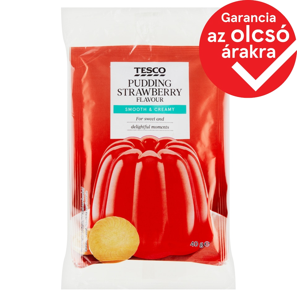 Tesco eperízű pudingpor 3 x 40 g
