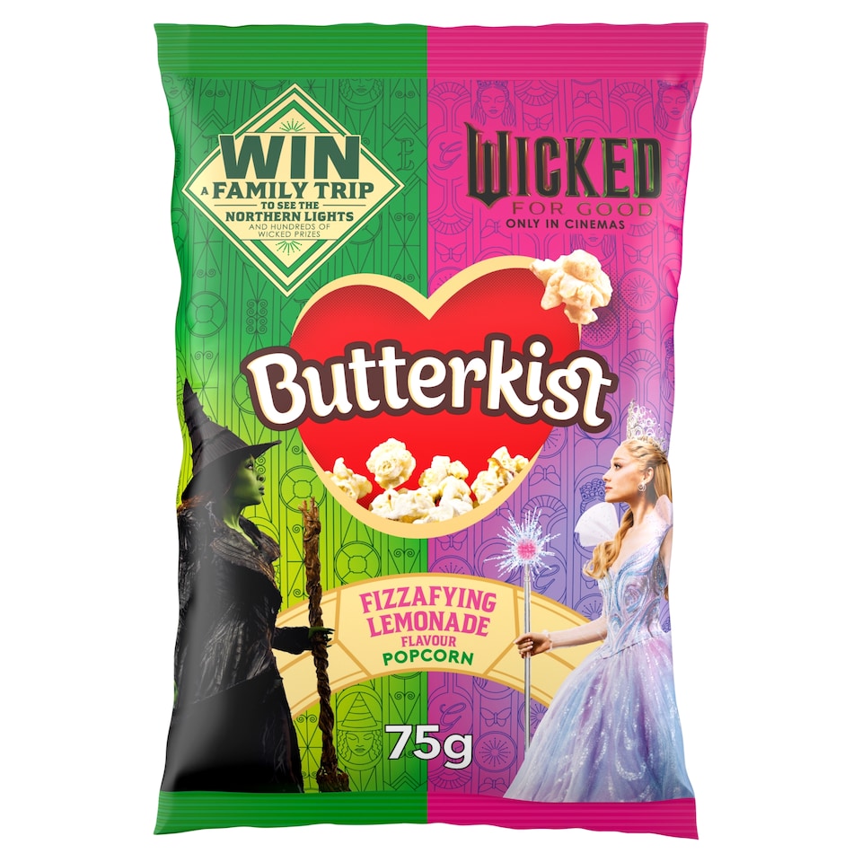 Butterkist Fizzafying Lemonade Popcorn 75g