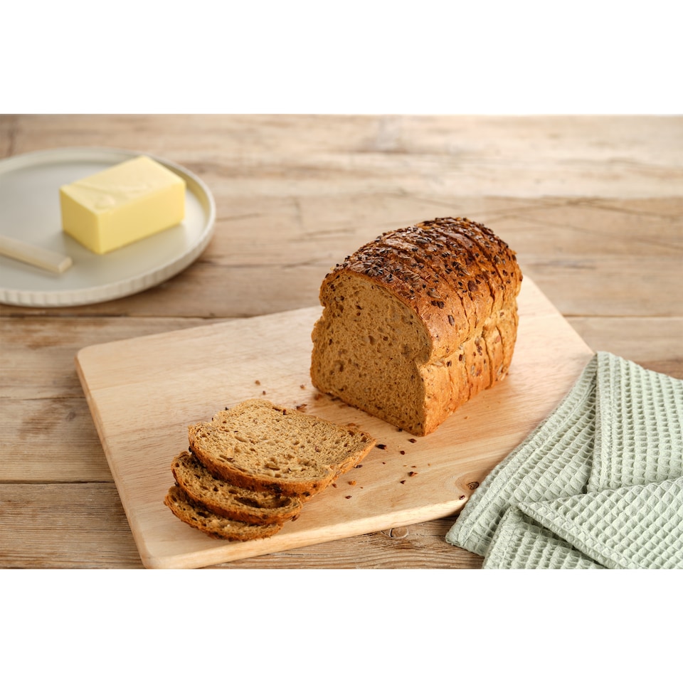 image 1 of Tesco Hi Fibre Seed Loaf 400G Sliced