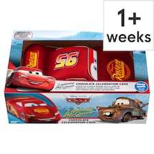 Disney Cars Lightning McQueen Chocolate Celebration Cake