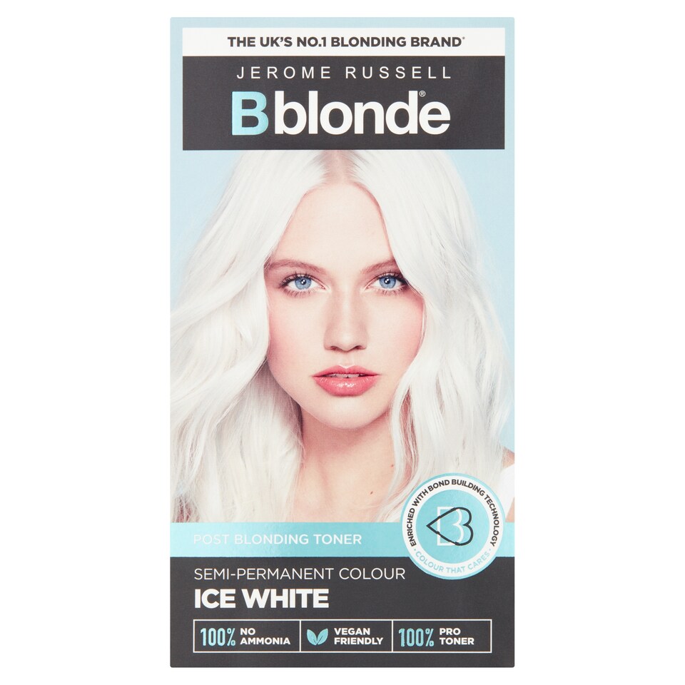 image 1 of Jerome Russell Bblonde Ice White Toner Kit