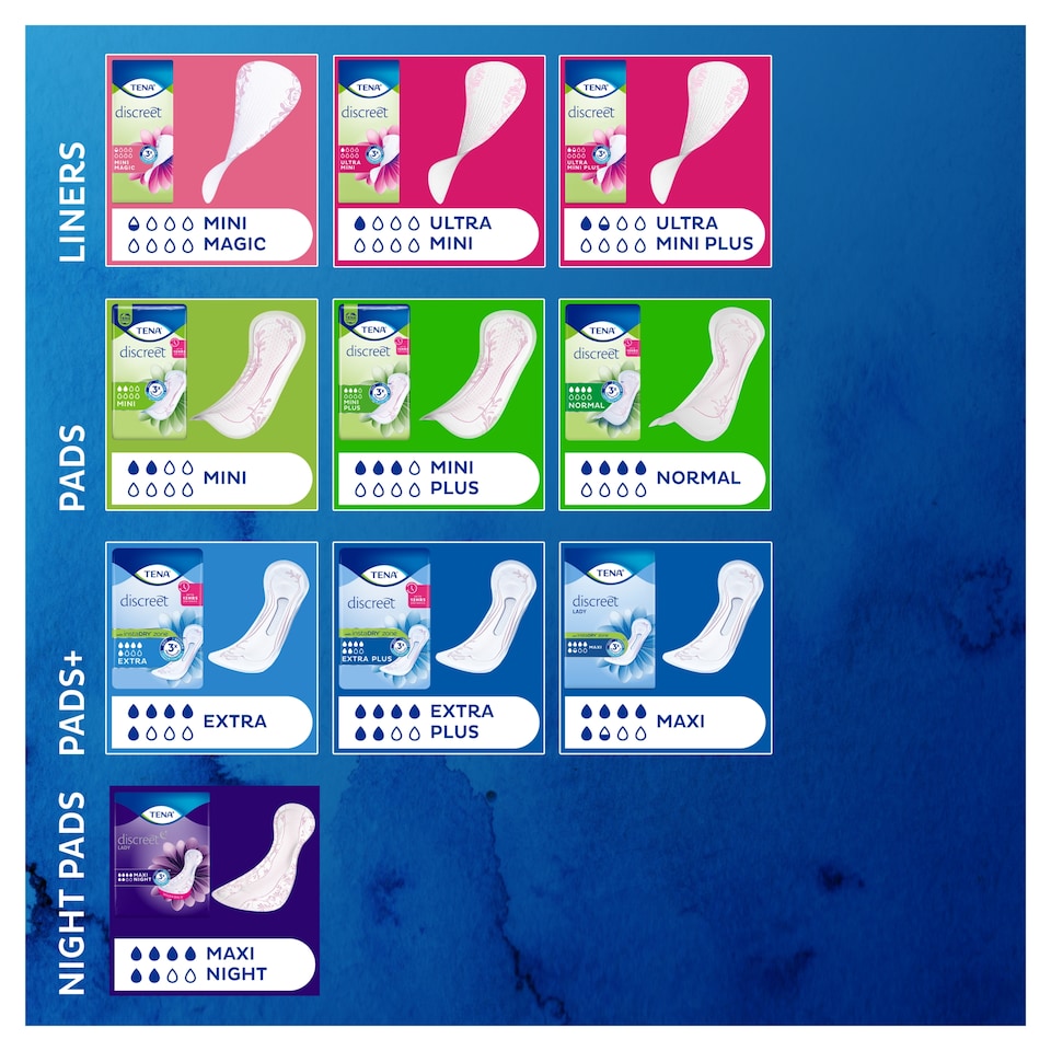 image 1 of Tena Lady Discreet Duo Normal 24 Pack