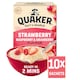 image 1 of Quaker Oat So Simple Strawberry, Raspberry & Cranberry Porridge Sachets 10x33.9g