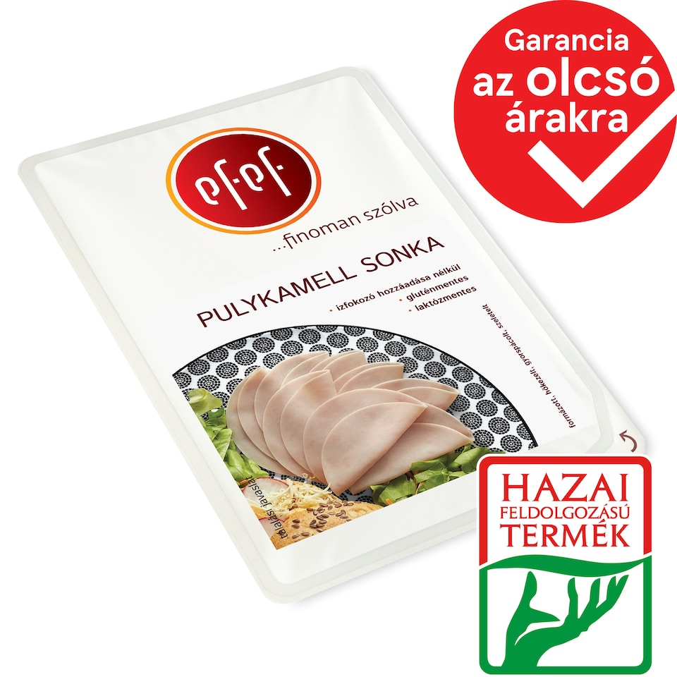 eFeF Sliced Turkey Breast Ham 100 g