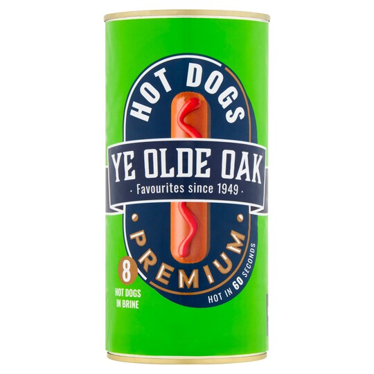 Ye Olde Oak Premium Jumbo Hot Dogs 560G Tesco Groceries
