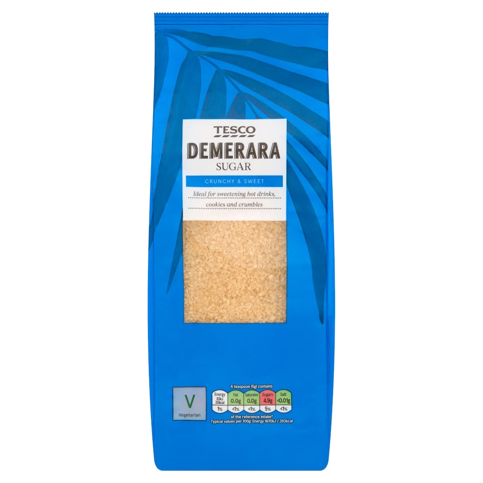 Tesco Demerara Sugar 1Kg