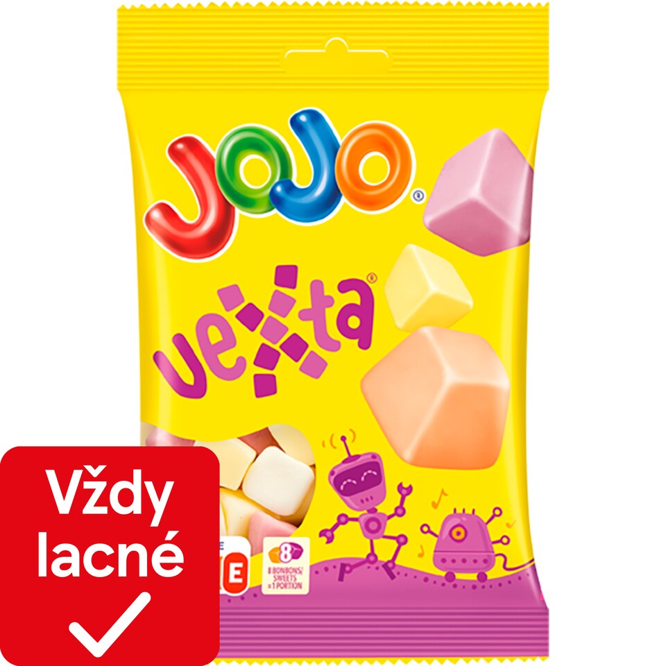 obrázok 1 z JOJO Vexta želé cukríky s ovocnými príchuťami 80 g