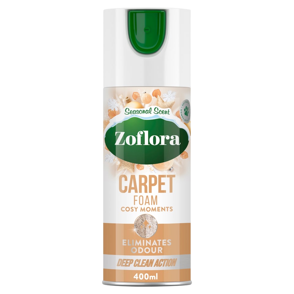 Zoflora Seasonal Scent Carpet Fresh & Care Foam Cosy Moments 400ml
