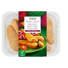 Tesco Plant Chef Breaded Meat Free Goujons 190G