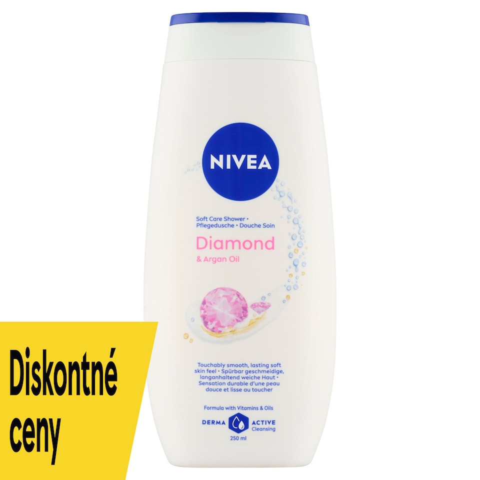 obrázok 1 z Nivea Diamond & Argan Oil Ošetrujúci sprchovací gél 250 ml