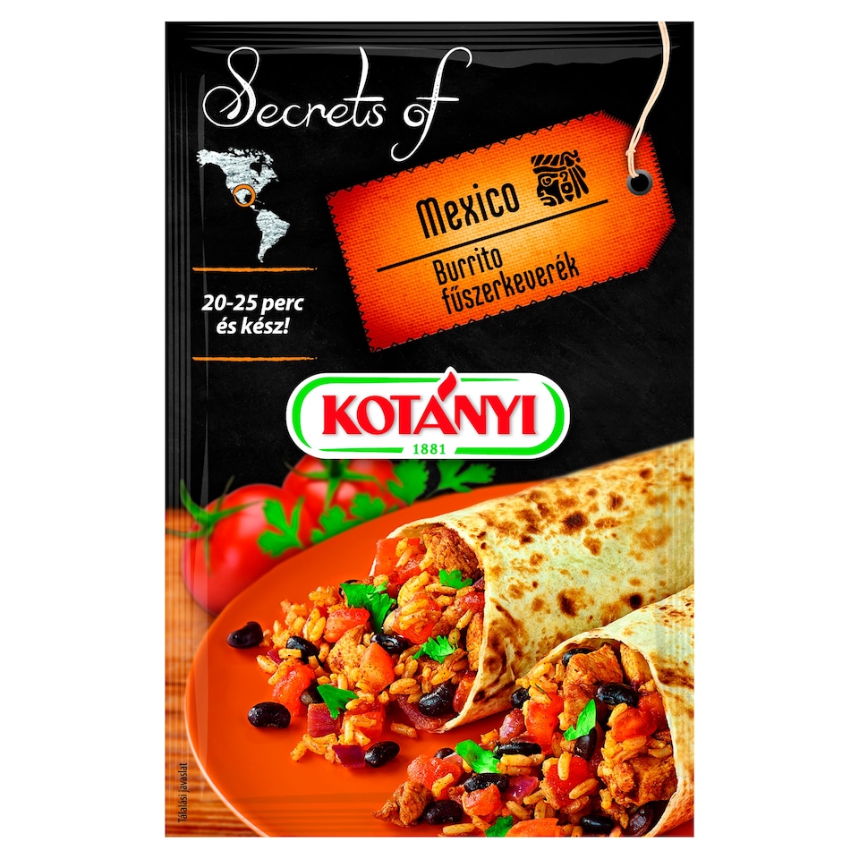Kotányi Secrets of Mexico Burrito Seasoning Mix 20 g