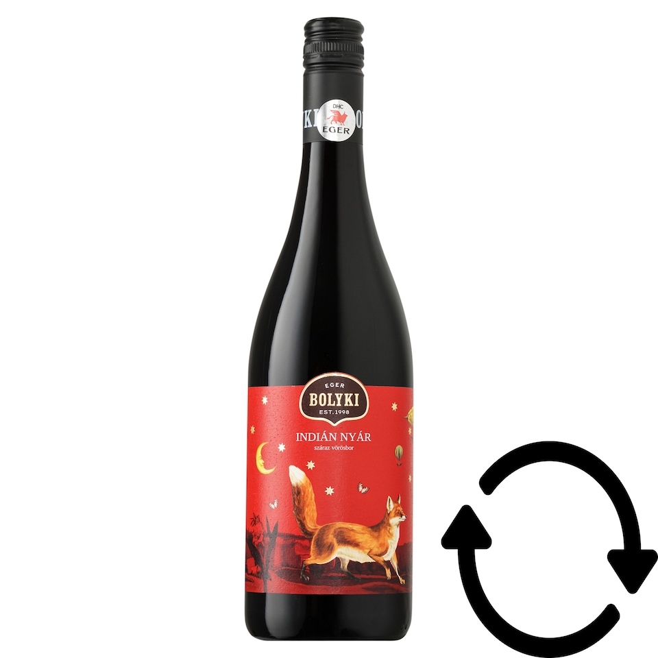 Bolyki Indián Nyár Cuvée száraz vörösbor 13% 0,75 l