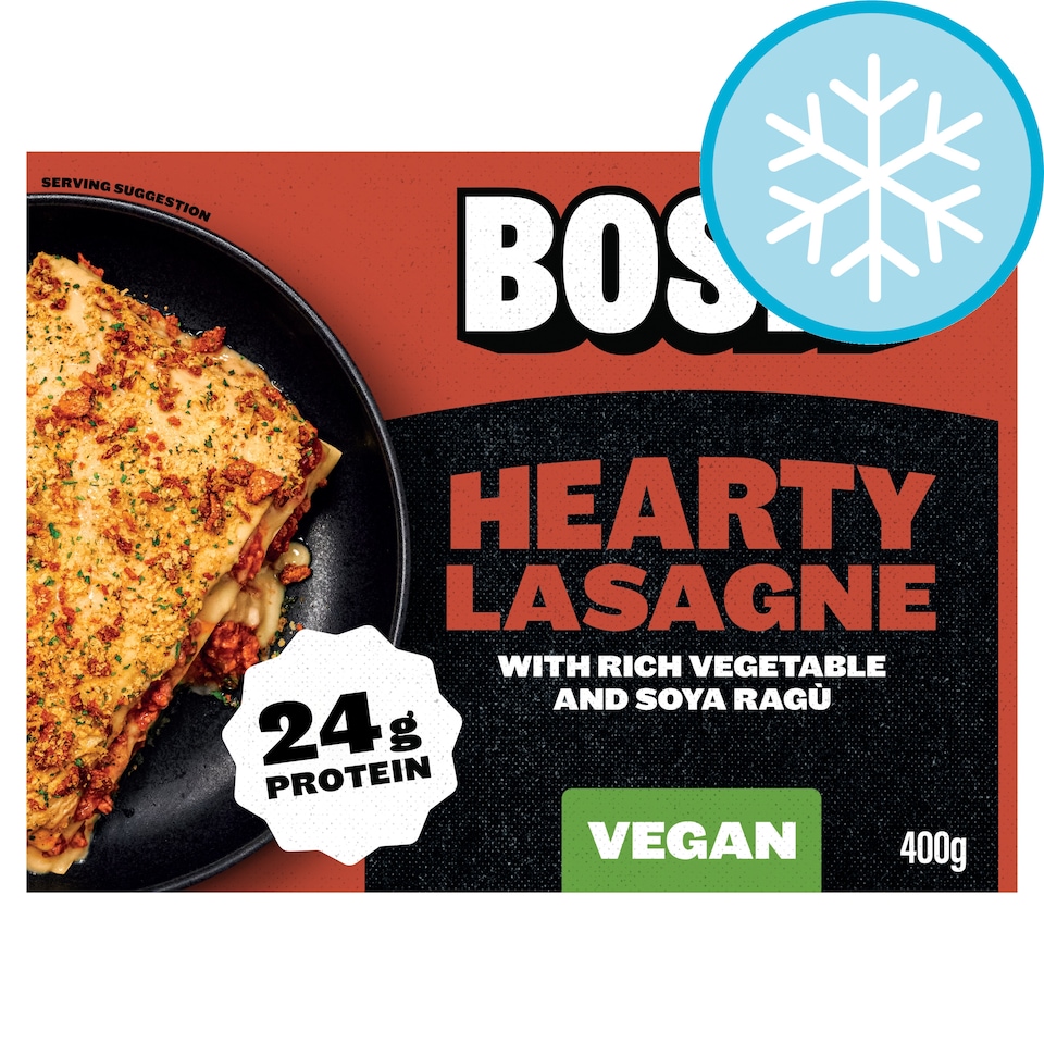 image 1 of BOSH! Hearty Veg Lasagne with Rich Vegetable & Soya Ragu 400g