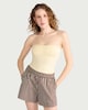 image 2 of F&F Cotton Rich Contour Secret Support Multiway Vest in Yellow