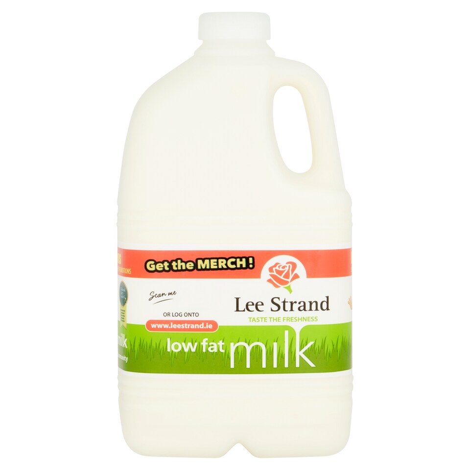 LEE STRAND LOW FAT MILK 2 LITRE PLASTIC