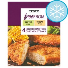 Tesco Free From Southern Fried Chicken Steaks 380G