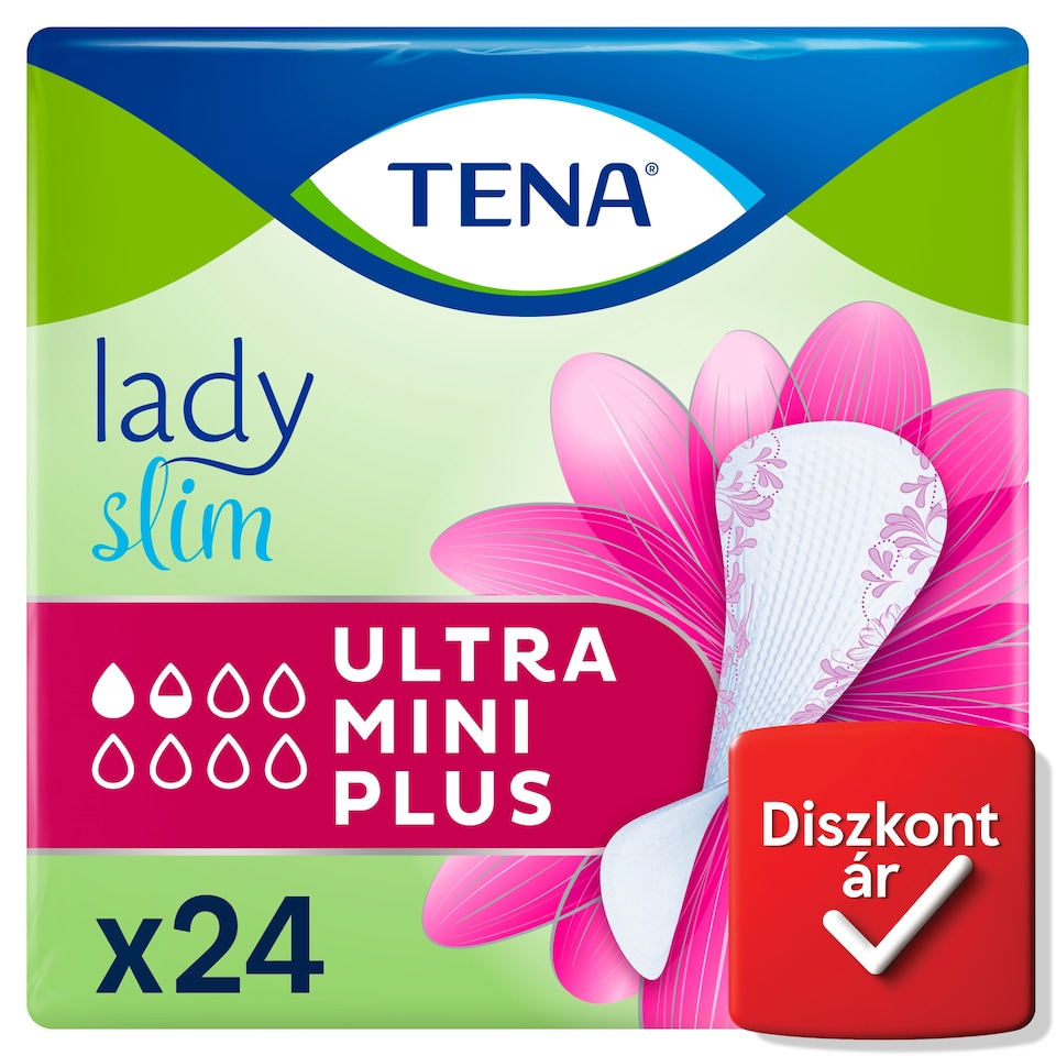 Tena Lady Slim Ultra Mini Plus vékony inkontinencia betét 24 db  1. kép
